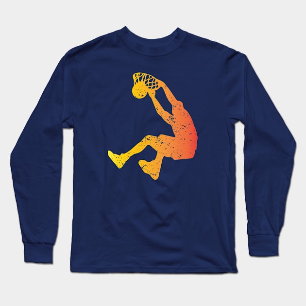 Basketball - Dunk Long Sleeve T-Shirt by GreatTexasApparel